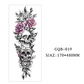 Large Full Sleeve Temporary Tattoos
