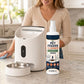 Pet Feeder Cleaner Spray with Cleaning Towel