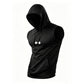 Men's Athletic Sleeveless Hoodie Vest
