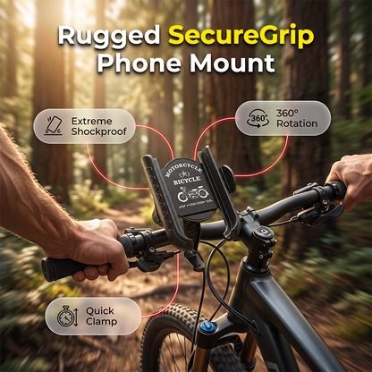 🔥Quick-Release Bike Phone Mount with Secure Lock🚲📱
