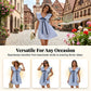 🎁New Arrivals 50% OFF💥Women's V Neck Babydoll Mini Dress