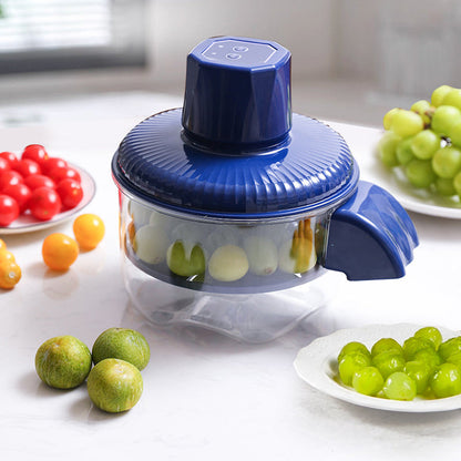 🎉 2026 Sale — Over 36,700 Sold!🍎 Automatic Fruit Peeler – 6‑Blade & One‑Touch Eject Design