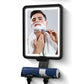 LED Shower Mirror with Heated Anti-Fog for Shaving