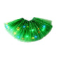 🏆 Last Day 50%OFF!🎁LED Light Up Sequin Tutu Skirt Star Mesh Princess Skirt for Girls and Adults