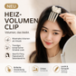 💇 Cordless heated root-volumizing clip – portable travel styling tool for fine, flat hair