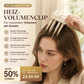 💇 Cordless heated root-volumizing clip – portable travel styling tool for fine, flat hair