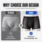 🧊🔥 LIMITED-TIME 50% OFF! Men’s Ice-Cooling Ultra-Thin Boxer Briefs – 0.45mm Lightweight Fabric, Breathable Micro-Pores & 3D Comfort Pouch
