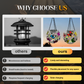 🦋 Solar Iron Lantern with Butterfly Motif – Weatherproof, Bright & Decorative, Perfect for Garden, Patio & Balcony ☀️✨