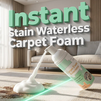 📢📢50% OFF !! ⏰Waterless Carpet Foam Stain Remover with Towel