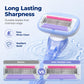 🔥Hot Sale 50% OFF🔥 Women's 5-Blade Razor Handle – Ergonomic Non-Slip Grip, Refill Compatible 🪒