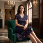 💃2026 Summer Hot Sale 70% OFF🌿⏳Women's V-Neck Floral Print Dress with Twist Waist
