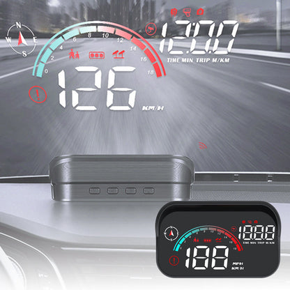 📊 Car GPS Speedometer Heads Up Display — Plug-and-Play HUD