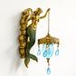 🕯️🌊 50% OFF! Vintage Mermaid Wall Sconce – For Indoor and Outdoor Use