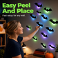 🦇 50% Off 🎃 Halloween 3D Bat Decor Stickers Set