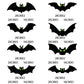 🦇 50% Off 🎃 Halloween 3D Bat Decor Stickers Set