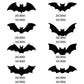 🦇 50% Off 🎃 Halloween 3D Bat Decor Stickers Set
