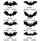🦇 50% Off 🎃 Halloween 3D Bat Decor Stickers Set