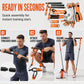 📏 Portable Pilates Bar Kit with 6 Resistance Bands – Adjustable Straps for 5’3″+, Full-Body Toning for Home & Travel 💪🧘‍♀️