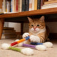 😻Interactive Swab Cat Toy with Catnip