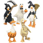 🎃🦇Spooky Duck Set – Hand-Painted, 5 Characters, Weather-Resistant