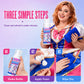 👗COSTUME STAIN? FIX IT FAST!👗 Portable Foam Cleaner – Waterless Formula, Removes Dirt & Residue – Complete Kit with Towel! 🎭