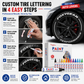 🎉 2026 Sale — Over 21,900 Sold!🖌️ Waterproof Paint Marker Set – 6mm Chisel Tip ✨