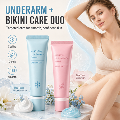 ⏳LAST DAY SALE 50% OFF! ✨ Gentle Hair Removal Cream 🌸 Smooth & Easy Hair Removal | Leaves Skin Feeling Soft & Silky | Perfect for Legs, Arms & Underarms 💖