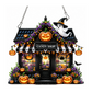 👻Halloween DIY Sparkle Art Hanging Ornament Kit