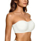💞💞Womens Strapless Bras Push Up Bandeau Bra Non Slip Wireless Supportive Padded Bras Seamless Comfortable Tube Jelly Bra