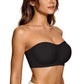 💞💞Womens Strapless Bras Push Up Bandeau Bra Non Slip Wireless Supportive Padded Bras Seamless Comfortable Tube Jelly Bra