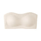 💞💞Womens Strapless Bras Push Up Bandeau Bra Non Slip Wireless Supportive Padded Bras Seamless Comfortable Tube Jelly Bra