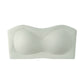 💞💞Womens Strapless Bras Push Up Bandeau Bra Non Slip Wireless Supportive Padded Bras Seamless Comfortable Tube Jelly Bra