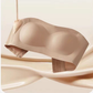 💞💞Womens Strapless Bras Push Up Bandeau Bra Non Slip Wireless Supportive Padded Bras Seamless Comfortable Tube Jelly Bra