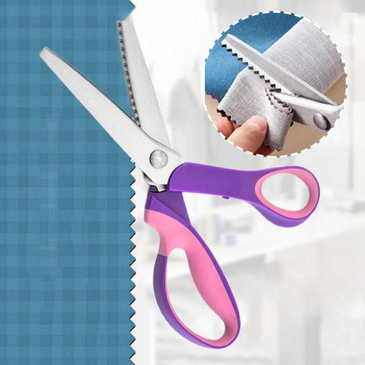 ✂️ Multipurpose Pinking Shears for Neat Zig for Neat Zigzag Fabric Edges