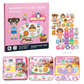 🧠 Magnetic Quiet Book for Boys Girls – Folding Interactive Puzzle Toy