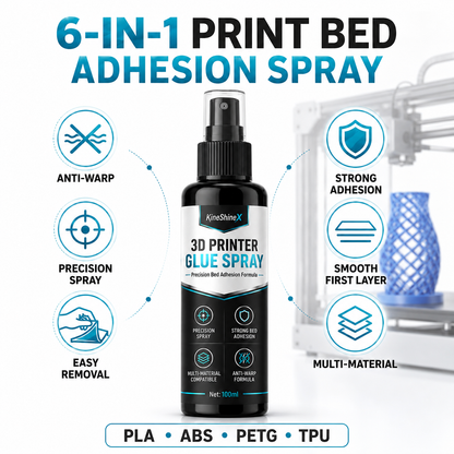 Anti-Warping 3D Printer Glue Spray