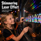 Halloween Holographic Laser Ghost Border Sticker