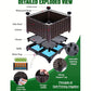 🌱 SAVE 49%! 🥬 Multifunctional Planting Box – Grow Veggies & Herbs Easily – Self-Watering, Reinforced PP & Sturdy Stable Design ✨