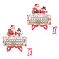 Wooden Christmas 25-Day Advent Countdown Calendar