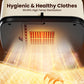 👕💨 Portable Clothes Dryer – 50% OFF! 600W PTC heating, 360° gentle airflow, 99.99% bacteria removal – dries everything safely. ✨