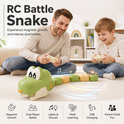 Remote Control Snake Toy with Magnetic Splicing Segments