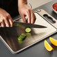 Double-Sided Stainless Steel Cutting Board