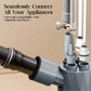 5-Way Sink Drain Pipe Adapter with Anti-Odor Valve