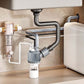 5-Way Sink Drain Pipe Adapter with Anti-Odor Valve