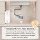 5-Way Sink Drain Pipe Adapter with Anti-Odor Valve