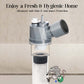 5-Way Sink Drain Pipe Adapter with Anti-Odor Valve