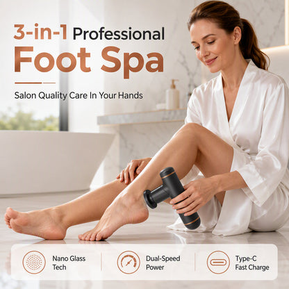 🥳HOT SALE🥳💞10K+ SOLD! Foot Remover – From £17.99! 3-in-1, nano glass & dual speed. Soft, smooth feet – grab yours! ✅