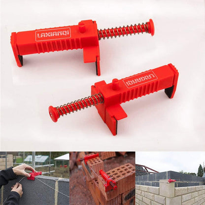 🧱 LIMITED‑TIME 50% OFF! ✨ Adjustable PA6 Brick Line Clips & Extended Runners – Tool‑Free, Stable, Masonry‑Ready ✨