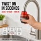 🥳HOT SALE🥳💞10K+ SOLD! Water Purifier – From £4.99! 5-layer filtration, splash-free & easy install. Cleaner water – grab yours! ✅