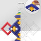 Creative Building Pyramids Stacking Blocks